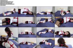 [得意客] 一含制服长靴捆绑挣扎-丝依依