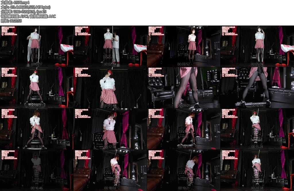 [绳缚摄影] 日本工作室さやか酱の股绳黑丝jk 绳缚日本原创-丝依依