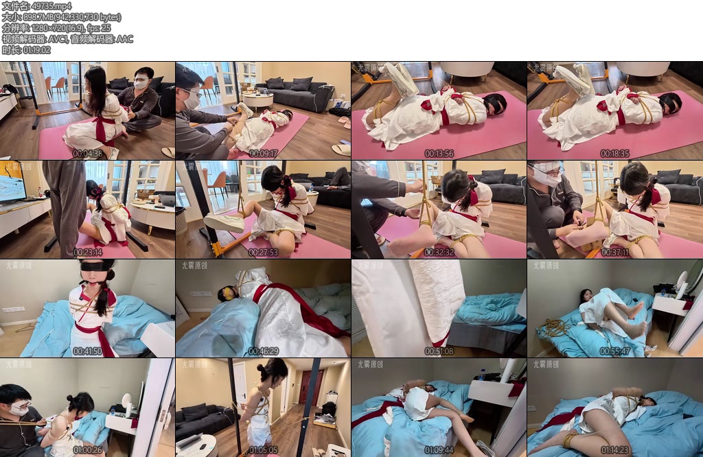 [尤雾原创] 古风爱好者小尤被粉丝入室调教-丝依依