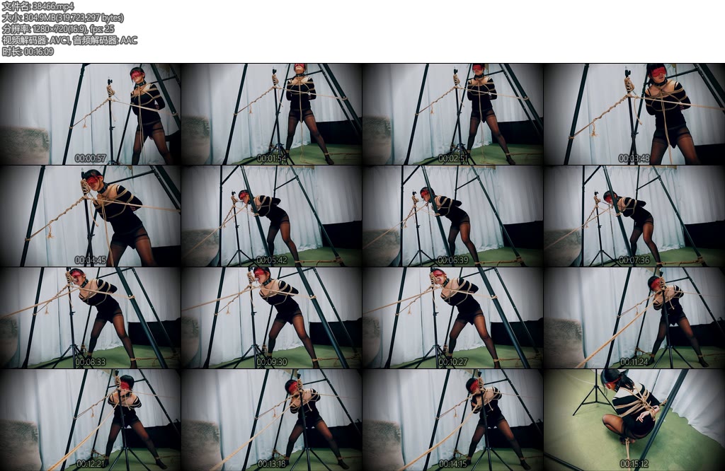 [亚洲绳艺] ひとり乱交妄想のせめ責められ-丝依依