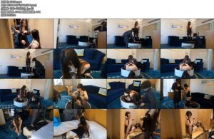 [悉尼明仪] 行李箱之恋变装风流伪娘老板与真女俏秘书-丝依依