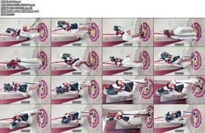 [亚洲绳艺] 柴郡单腿吊缚放置-丝依依