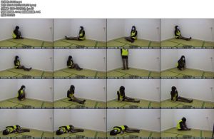 [新月原创] 雨晴定拍镣铐黑丝OL关押-丝依依