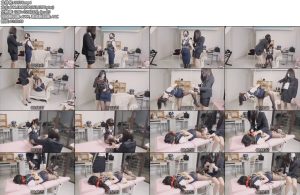 [绿帽学院] OL装 双人 驷马 捆绑鞭打 TK 肛钩 单腿吊鞭打-丝依依