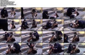 [新月原创] 玉箫女孩的黑丝捆绑游戏取下口球的瞬间口水不是一般的多啊-丝依依