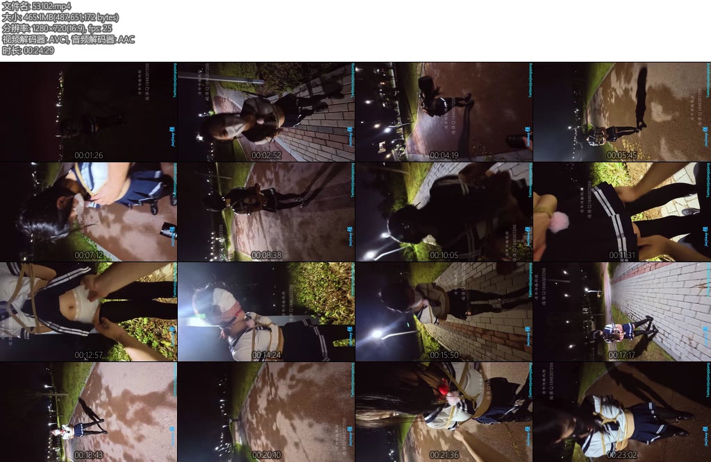 [小羽原创] 倔强 小琦口球脚链束缚夜出-丝依依