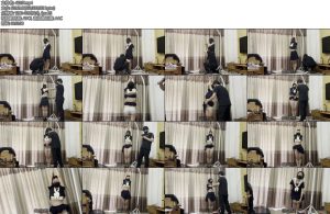 [缚予原创] 新m薇薇肉丝踮脚前手吊缚跪缚搓衣板后手吊缚鞭打踩踏羞辱揉胸耳光上中途绑哭了好多次真哭非剧情被各种紧缚-丝依依