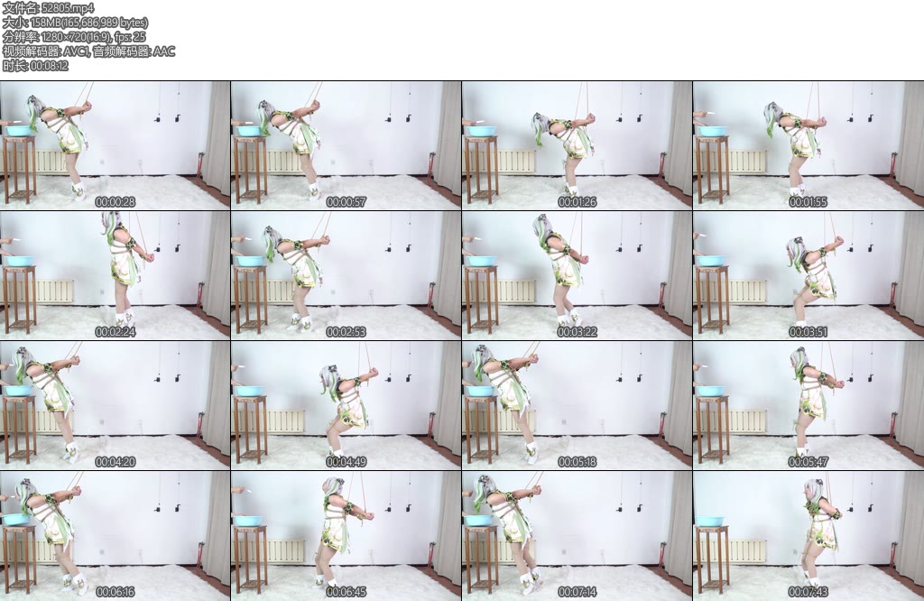 [莉雅原创] 小草神吃雪糕比尔摄影陷阱变态拍摄旗袍风活动诱导骗至废墟作案-丝依依