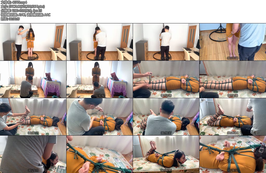 [WN原创] 约绑外籍留学生妹妹超好身材大长腿肤白貌美蛇缚驷马马具口球堵嘴挣扎-丝依依