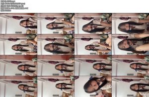 [惜缘原创] 模特果果JK鼻夹X_X口球口水玩弄X_X只能靠口球洞呼吸-丝依依