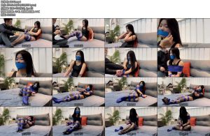 [默示录] 缚艺录小贝蓝色胶带的束缚与挣脱-丝依依