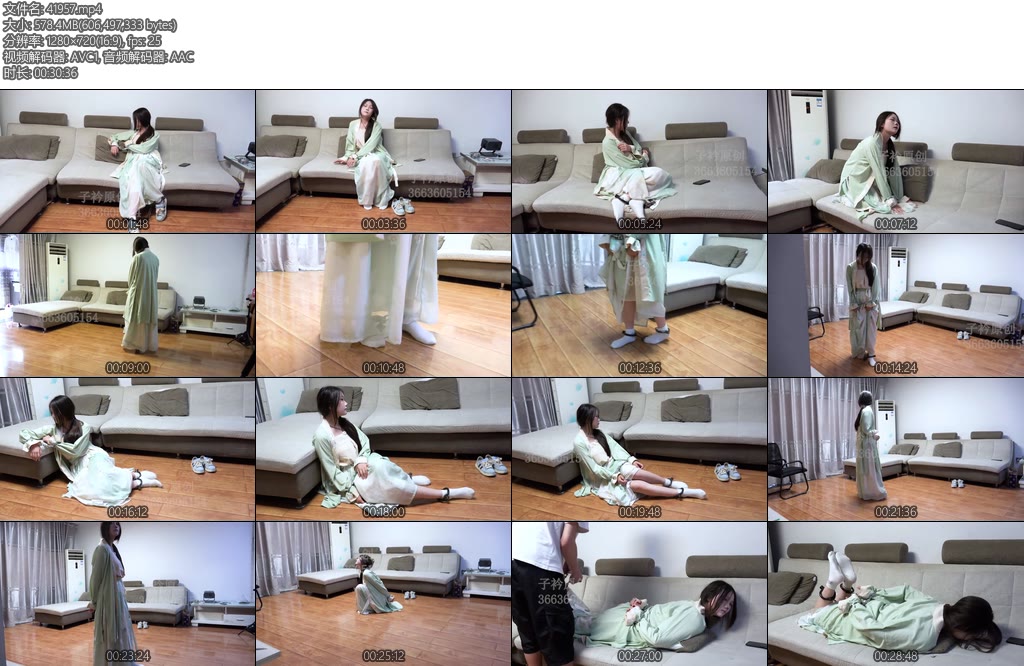 [子衿原创] 新模试镜汉服镣铐-丝依依