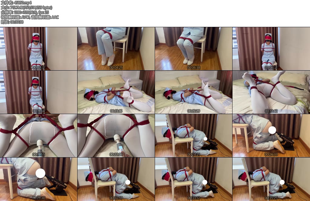 [臭脚妹妹] 无删减看護師の調教37分钟全臭脚妹妹荧屏首次炮机体验无内白丝肛钩炮机SP-丝依依