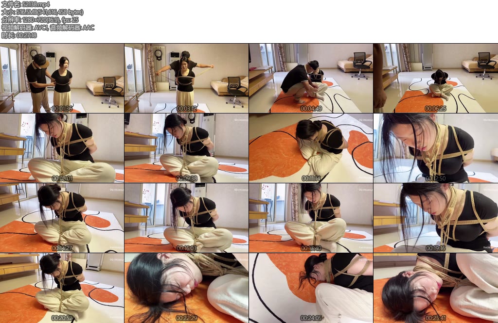 [龙飞原创] 海老缚放置昏迷全身抽搐-丝依依