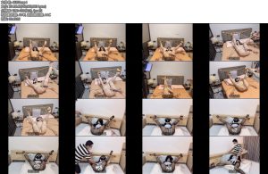 [欢乐谷] 暴力调教之强高无挠脚心的完美融深度版 极其羞耻难受的捆绑固定姿势，暴力棒子固定在X_X-丝依依