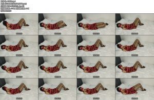 [青缚社] 小鑫红裙捆绑放置下-丝依依