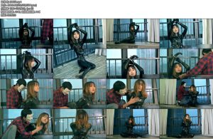 [FSS原创] 奴隶女搜查（1）胶衣皮衣紧身衣皮革拘束单手套拘束DID挣扎纯享版-丝依依