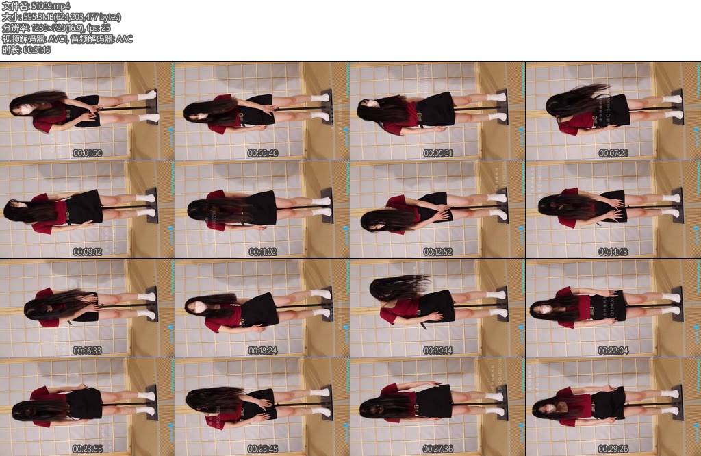 [小羽原创] 倔强原创 小羊人台入体罚站-丝依依