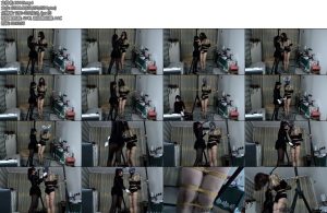 [CD伪娘] 墨月女S油亮厚黑丝袜大战油亮蛇皮潇潇单杠全身紧缚固定超紧胶带严密封嘴塑料袋套头墨月玉手撩拨潇潇全身震颤无限糕潮-丝依依