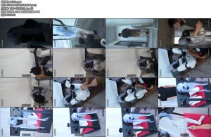 [惩戒学园] 捕获竖屏作品少女前线子夜福音木枷调教鞭打强膏固定放置强高放置开腿铁枷虐腹-丝依依