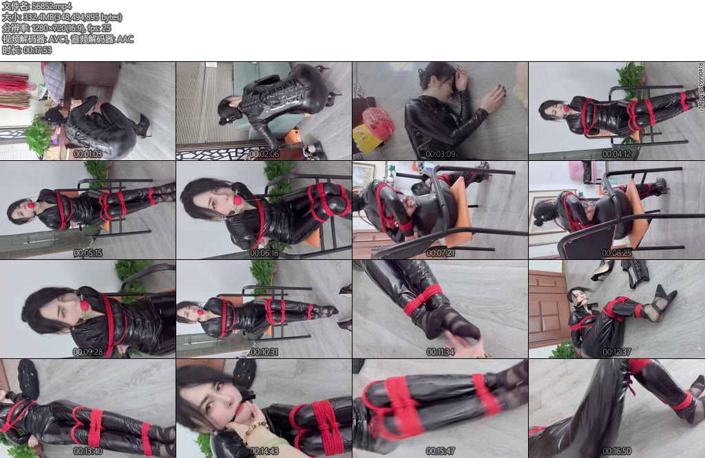 [栖月原创] 高冷御姐皮衣最新作被捕获的女间谍栖月监禁实录盗取机密被迷晕捆绑超大口球监禁玩弄-丝依依