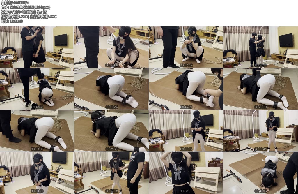 [缚予原创] 线下真实调教之新m初雪水手服白丝JK训狗调教狗姿训练牵引踩踏羞辱挠脚TKSP耳光项圈镣铐戴上狠狠挠脚心敢乱动就手指弹下边内八-丝依依