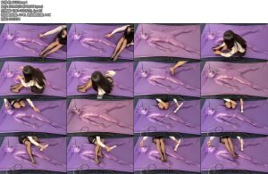 [黑魔法师] 体验实记颜老师虐小m紫色真空床强制拘束虐乳强制榨汁-丝依依