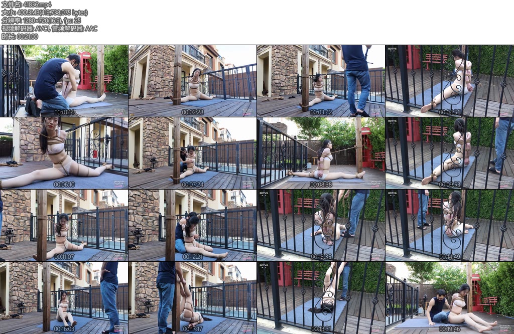 [半岛束艺] 海语劈个叉-丝依依