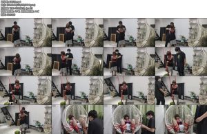 [早见Hayami] 格子短发女生格子试镜初体验黑色小长裙初试吊缚口球M分腿放置最后祝她毕业快乐-丝依依