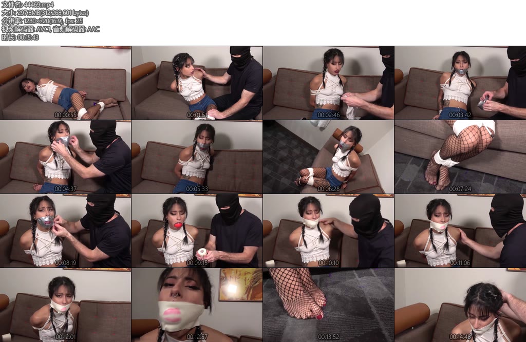 [欧美绳艺] Lilith First Date With Her Stalker-丝依依