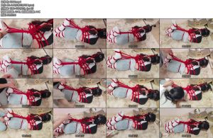 [一颗露露子] 一颗露露子驷马小剧场热裤白丝后手观音马具极限驷马放置TK-丝依依