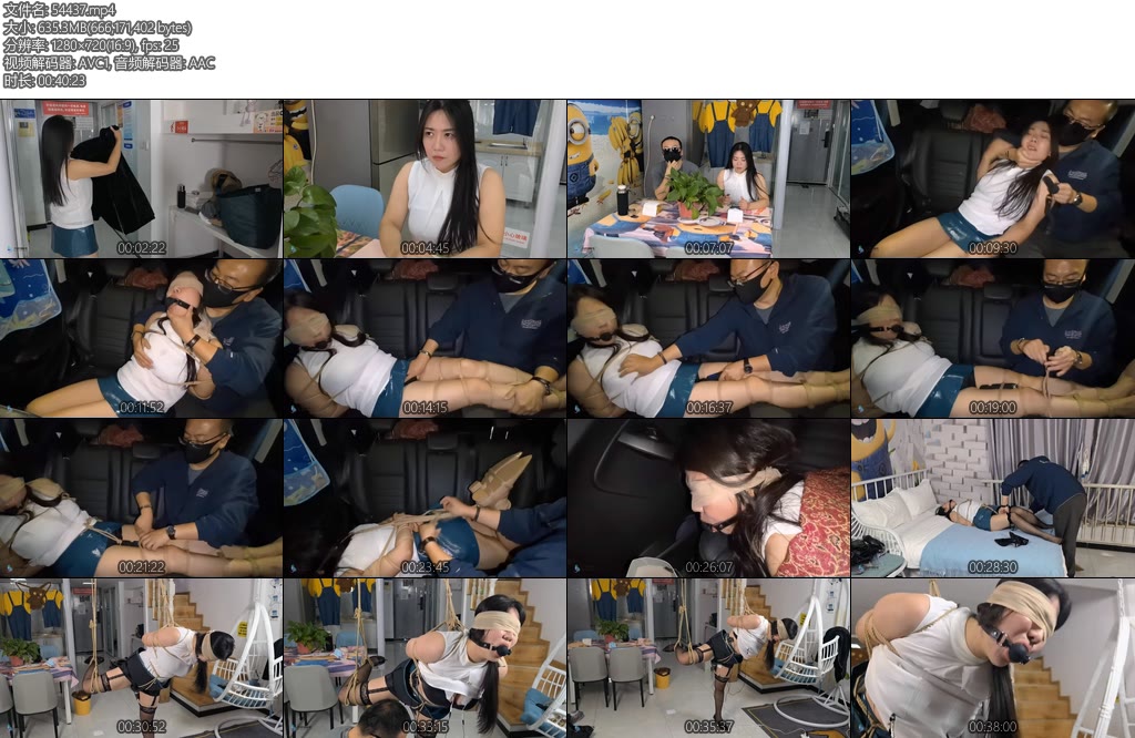 [JS原创] 李然年会惊魂职场女强人被上司绑票TJ-丝依依