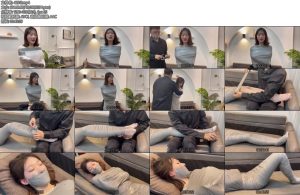 [默示录] 缚艺录小雪胶带全包小雪的侧颜真好看-丝依依