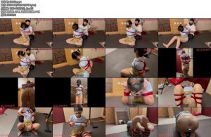 [悦感日记] 好利来小美特别紧缚版走绳K9发光G塞羞辱调教-丝依依