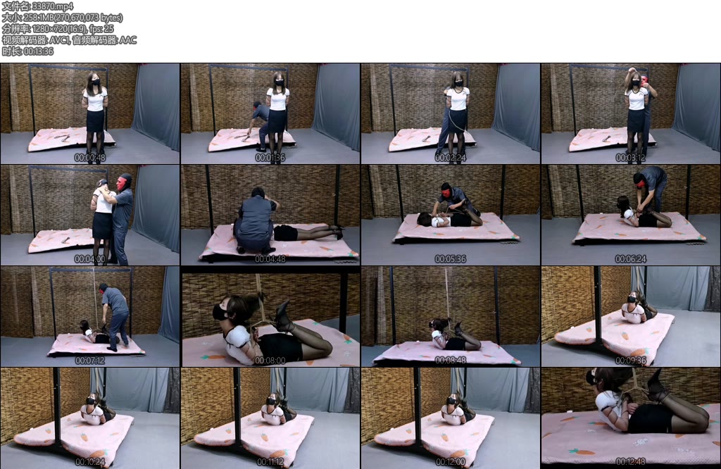 [飞天原创] 宠儿不好好复习功课被干爹发现立马五花大绑勒脖子驷马惩罚-丝依依