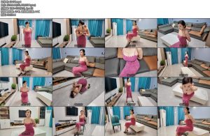 [李大侠] 佳佳红裙五花-丝依依