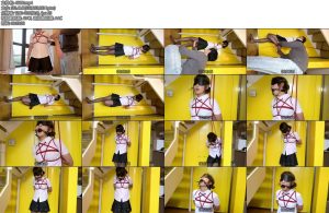 [正正日记] 理理日式单腿吊微调吮吸手指口球堵嘴放置放出呻吟-丝依依