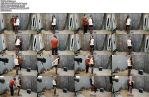 [束缘阁] 萌妹彩彩 白衬衣 五花体验 股绳拉扯-丝依依