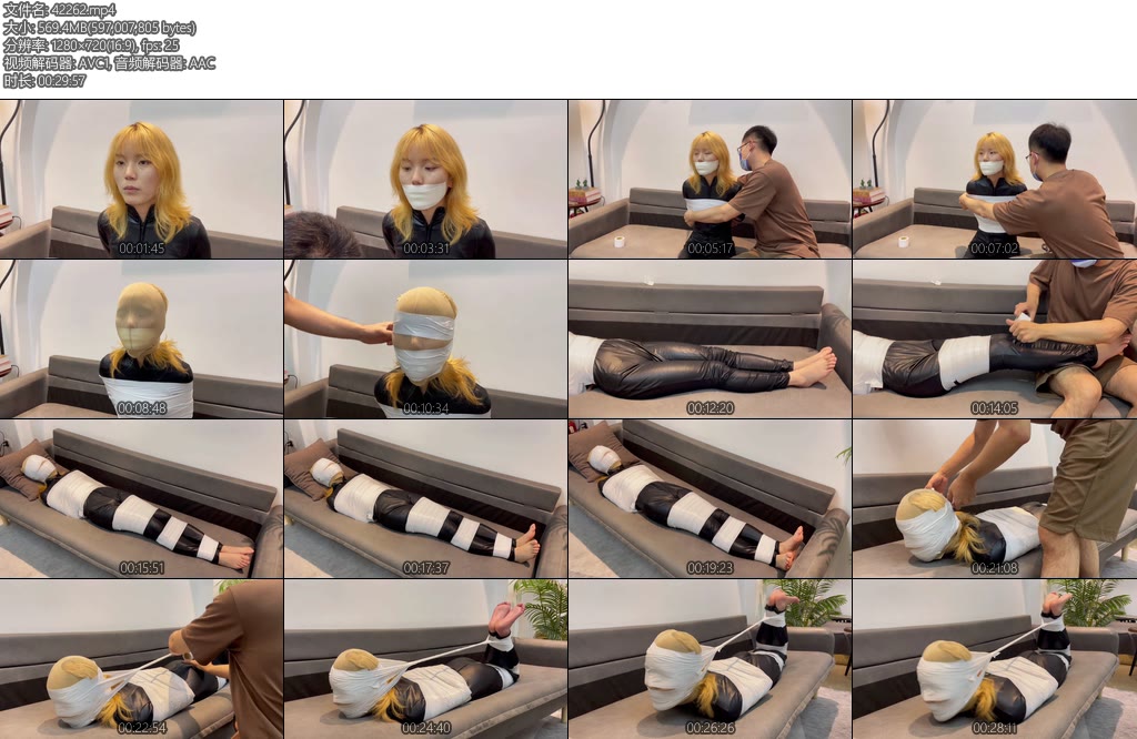 [默示录] 缚艺录小星胶带下的驷马就要严严实实-丝依依