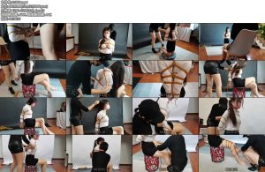 [一绳所爱] 小白被女绳师紧紧捆绑起来-丝依依