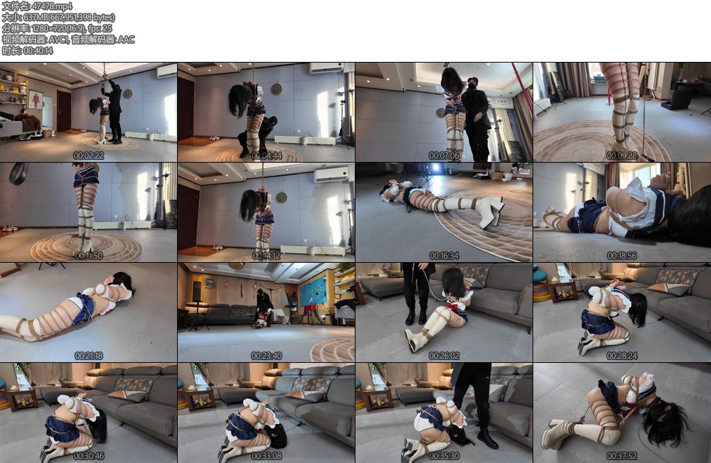 [一绳所爱] 神秘捆绑的女孩子-丝依依