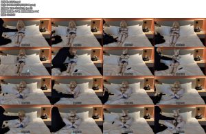 [亚洲绳艺] 星河kigurumi体操服捆绑床上放置折磨-丝依依