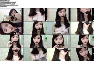 [惜缘原创] 巨乳口球堵嘴流口水模特瑶瑶-丝依依