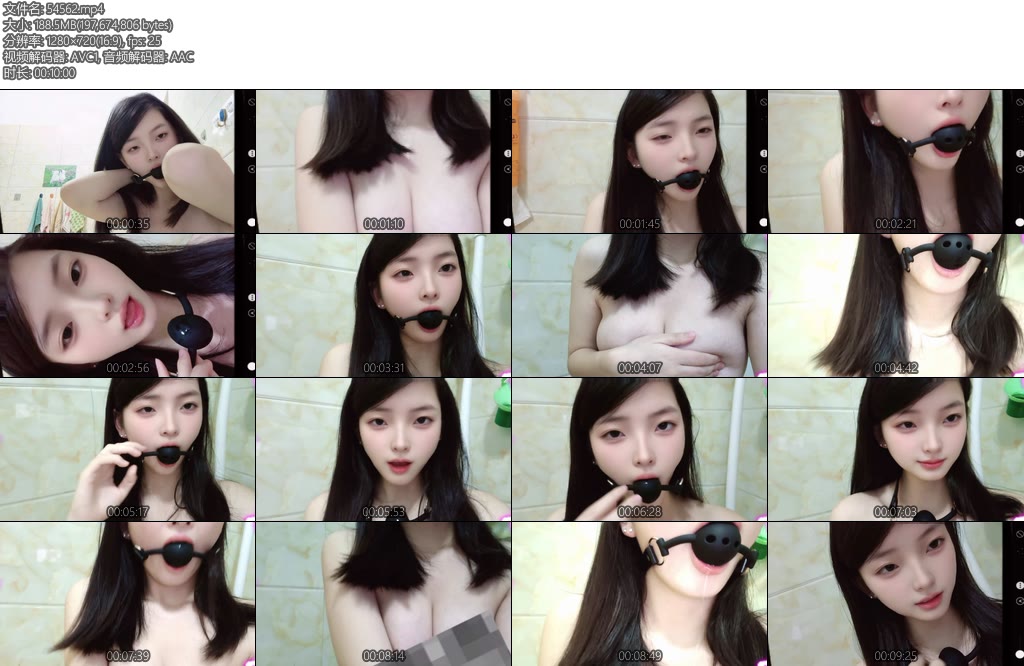 [惜缘原创] 巨乳口球堵嘴流口水模特瑶瑶-丝依依