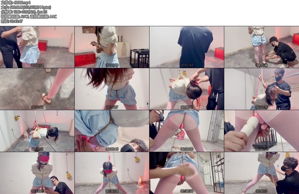 [媚娘原创] 安沐约绑体验下玩法还原-丝依依