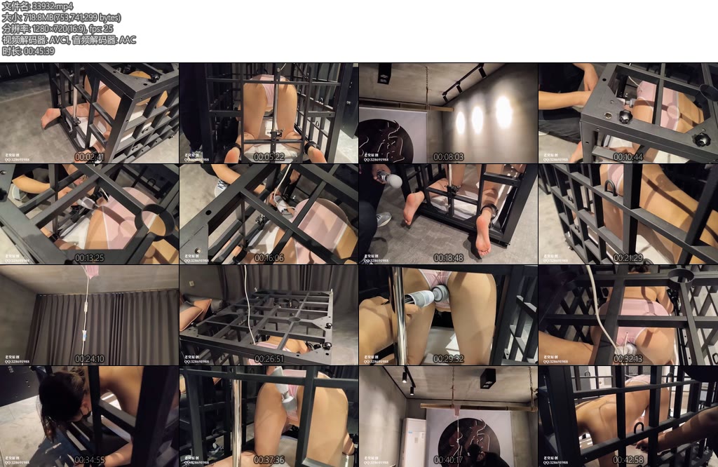 [老癸原创] 小Q牛奶灌肠狗笼关押真空强高灌肠羞辱耳光玩胸虐阴失禁-丝依依