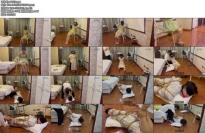 [凌烨原创] 凌day 新模小鱼体验吊带薄荷绿丝地雷系服装肉丝高跟鞋捆绑堵嘴挣扎-丝依依