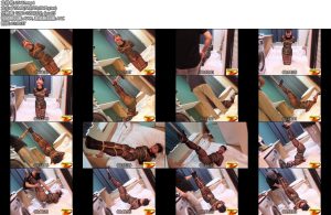 [魅影空间] 秀紧缚倒吊TJ秀的大胆尝试多连体黑丝衣紧缚绑住脚直接倒吊蛋蛋鞭子TK惨叫求饶连连这场景加呻吟真的有点受不了-丝依依