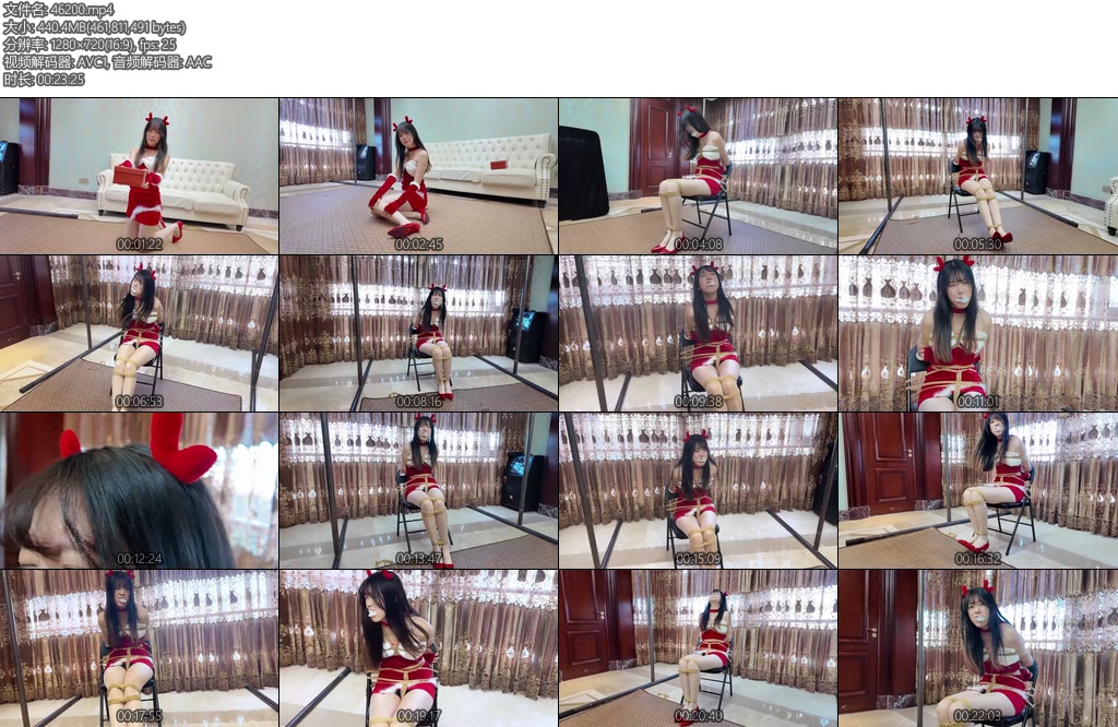 [枫叶原创] 圣诞快乐但是要被捆哦-丝依依