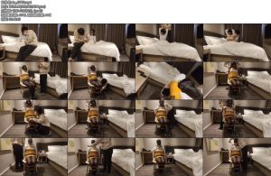 [酱酱喵] 酱酱喵与spider 椅子玩弄-丝依依